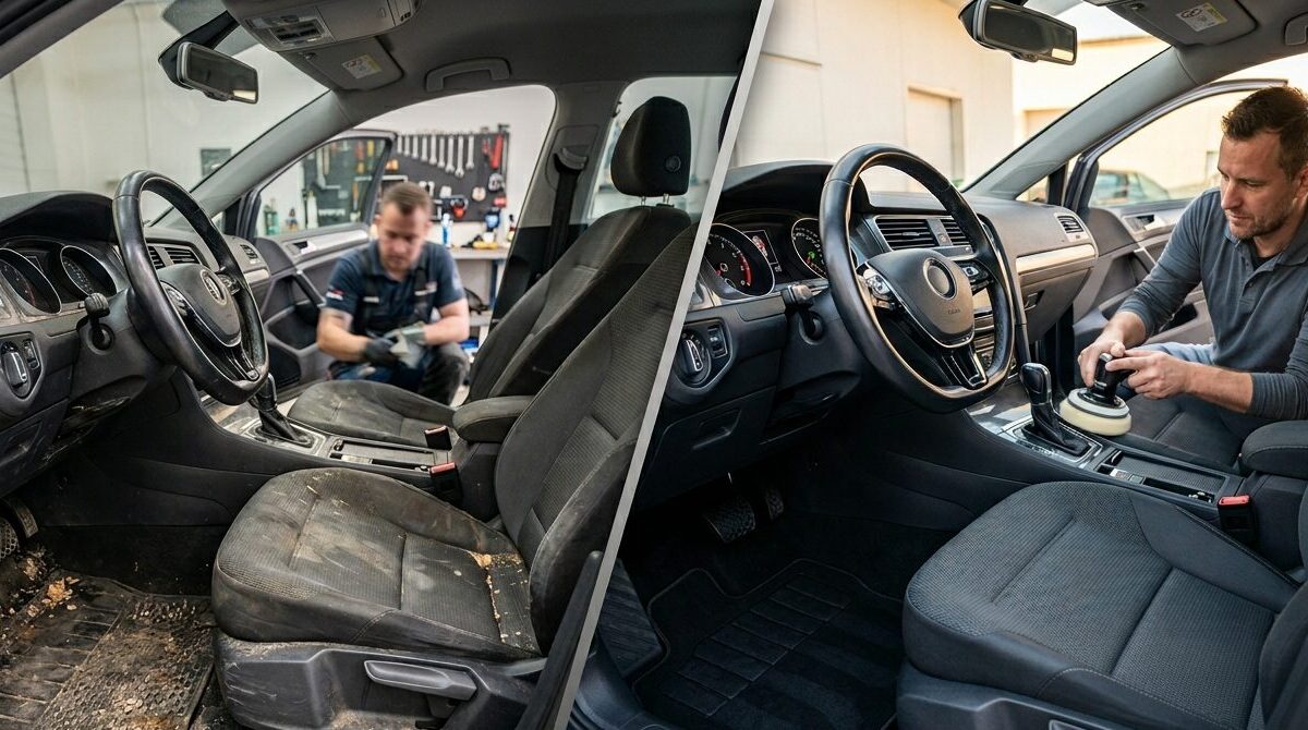 príprava auta na predaj